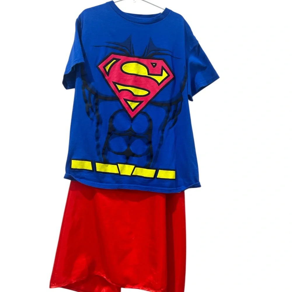 Superman Blue Graphic T-Shirt